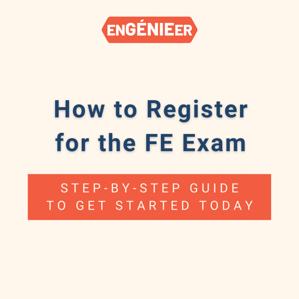 Register for fe exam